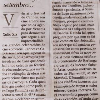 La Voz de Galicia - 13/07/2021
